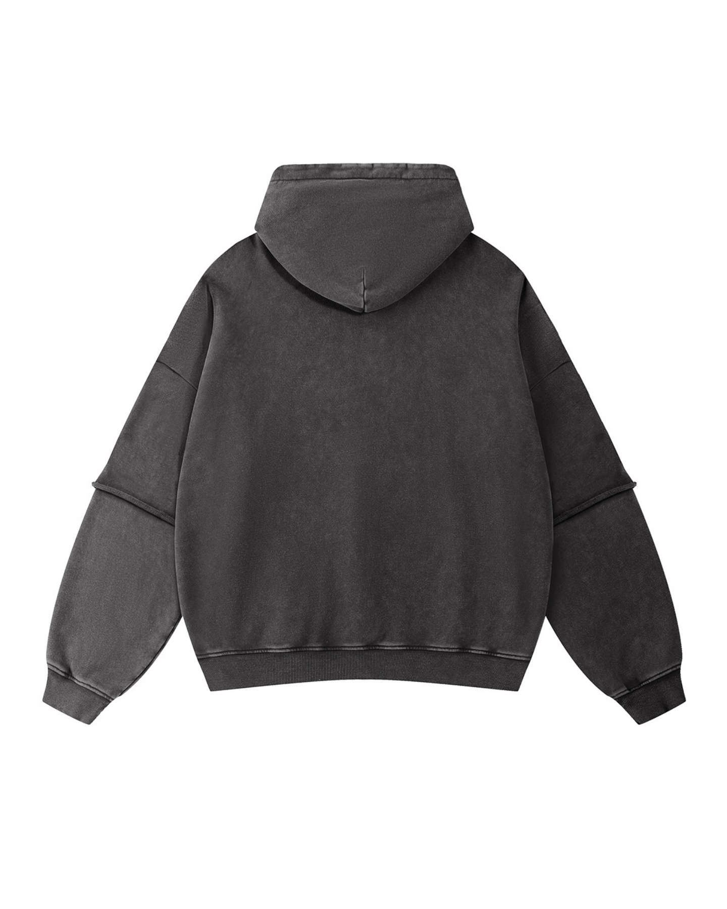 Layered Sleeve Hoodie