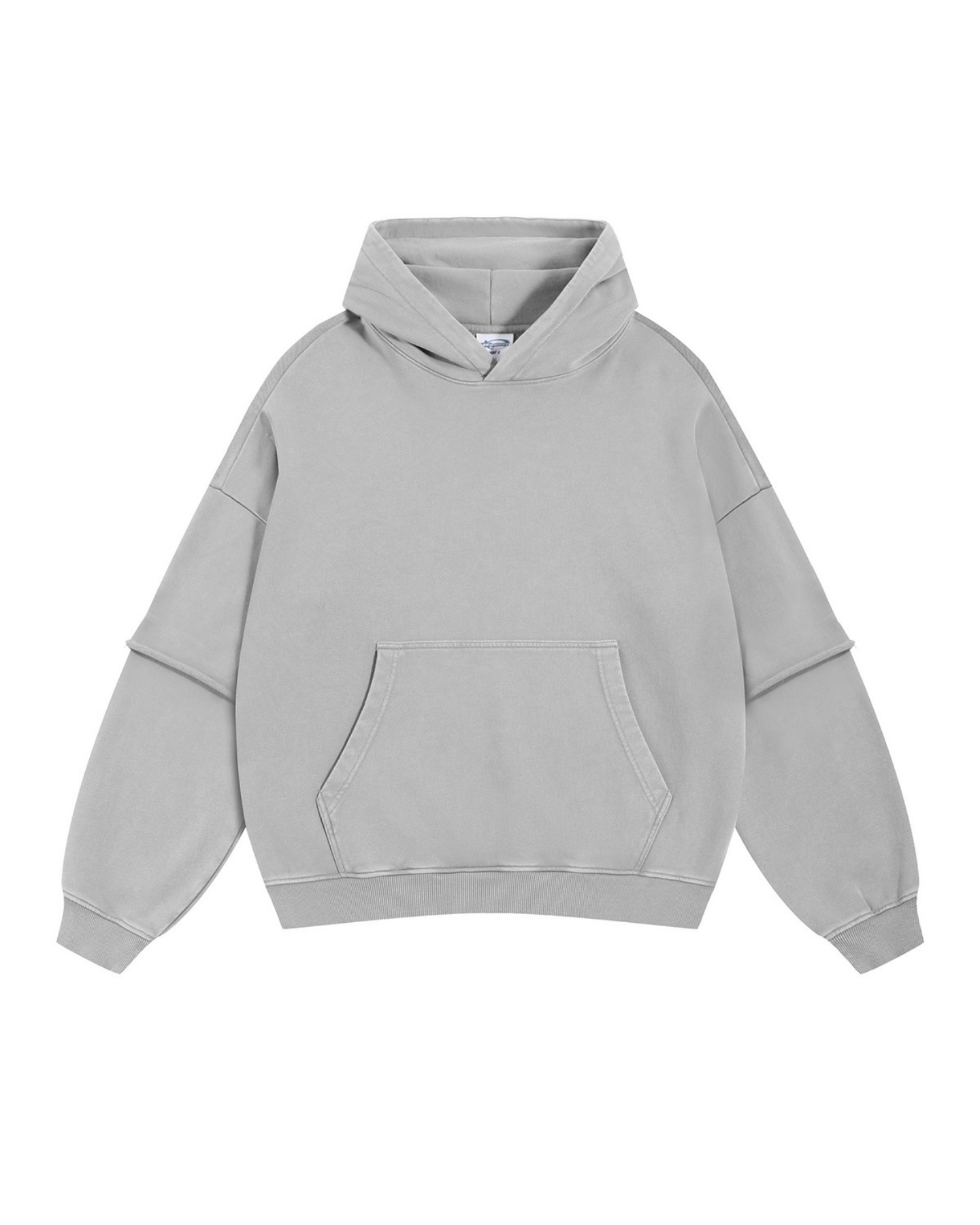 Layered Sleeve Hoodie