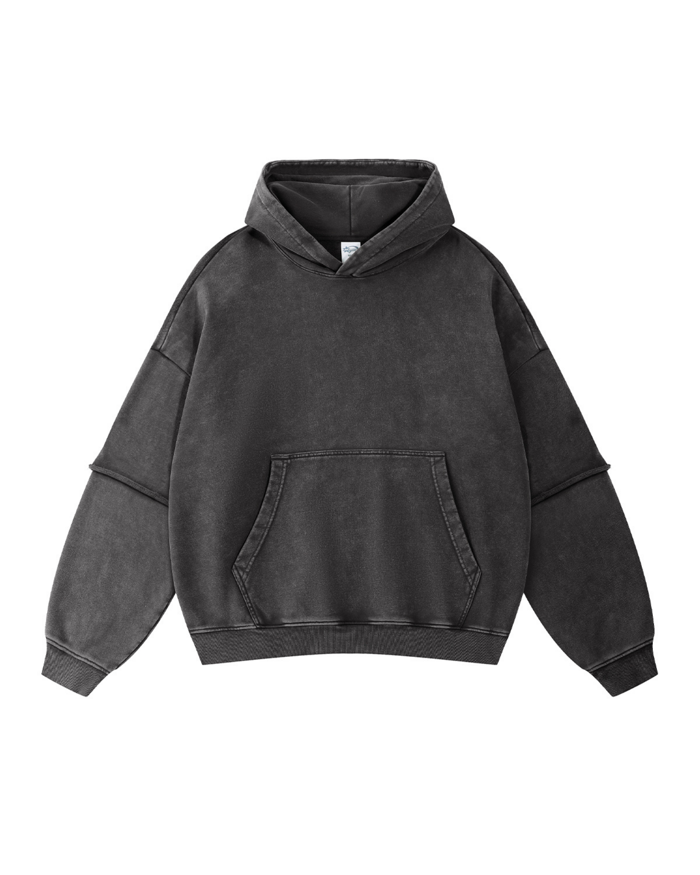 Layered Sleeve Hoodie