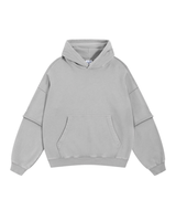 Layered Sleeve Hoodie