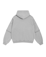 Layered Sleeve Hoodie