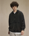 Vintage Washed Zip-Up Hoodie