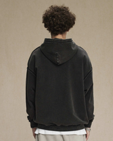 Vintage Washed Zip-Up Hoodie