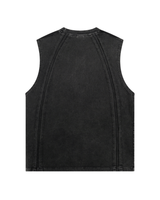 Structured Panel Sleeveless Tee
