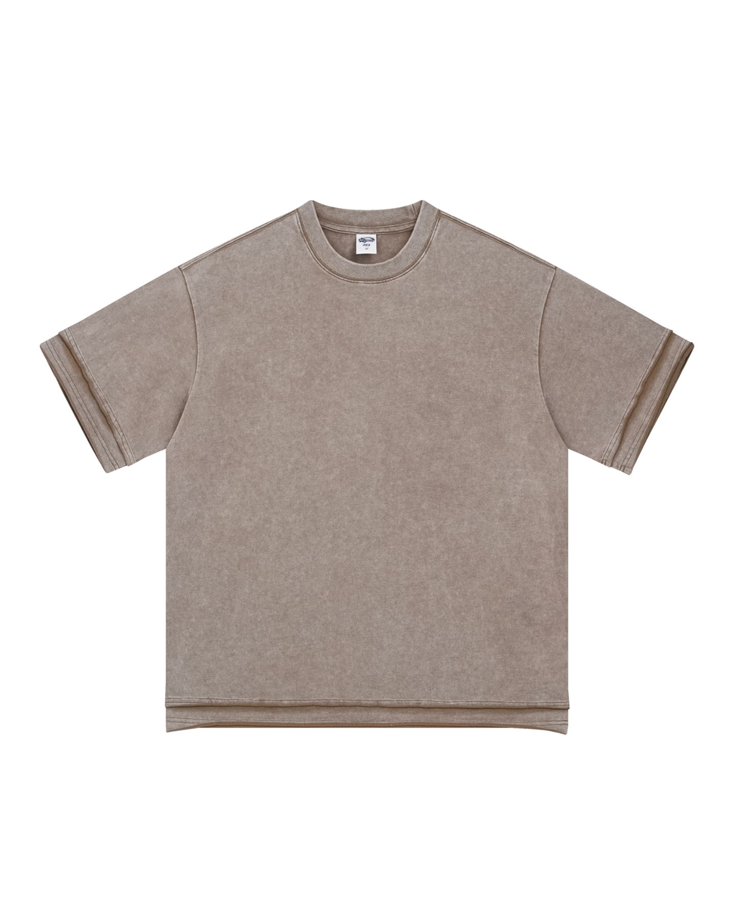 Rolled Edge Wash Tee